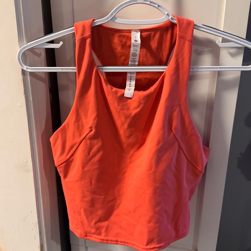 Lululemon high neck tank top